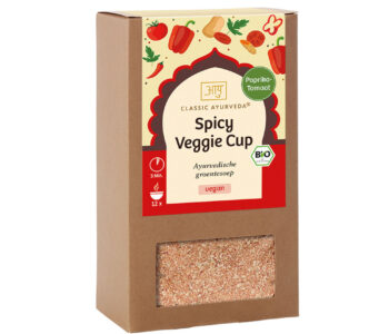 Spicy Veggie Cup Paprika-Tomaat BIO - 240 gram (Classic Ayurveda, vegan Ayurvedische groentesoep)